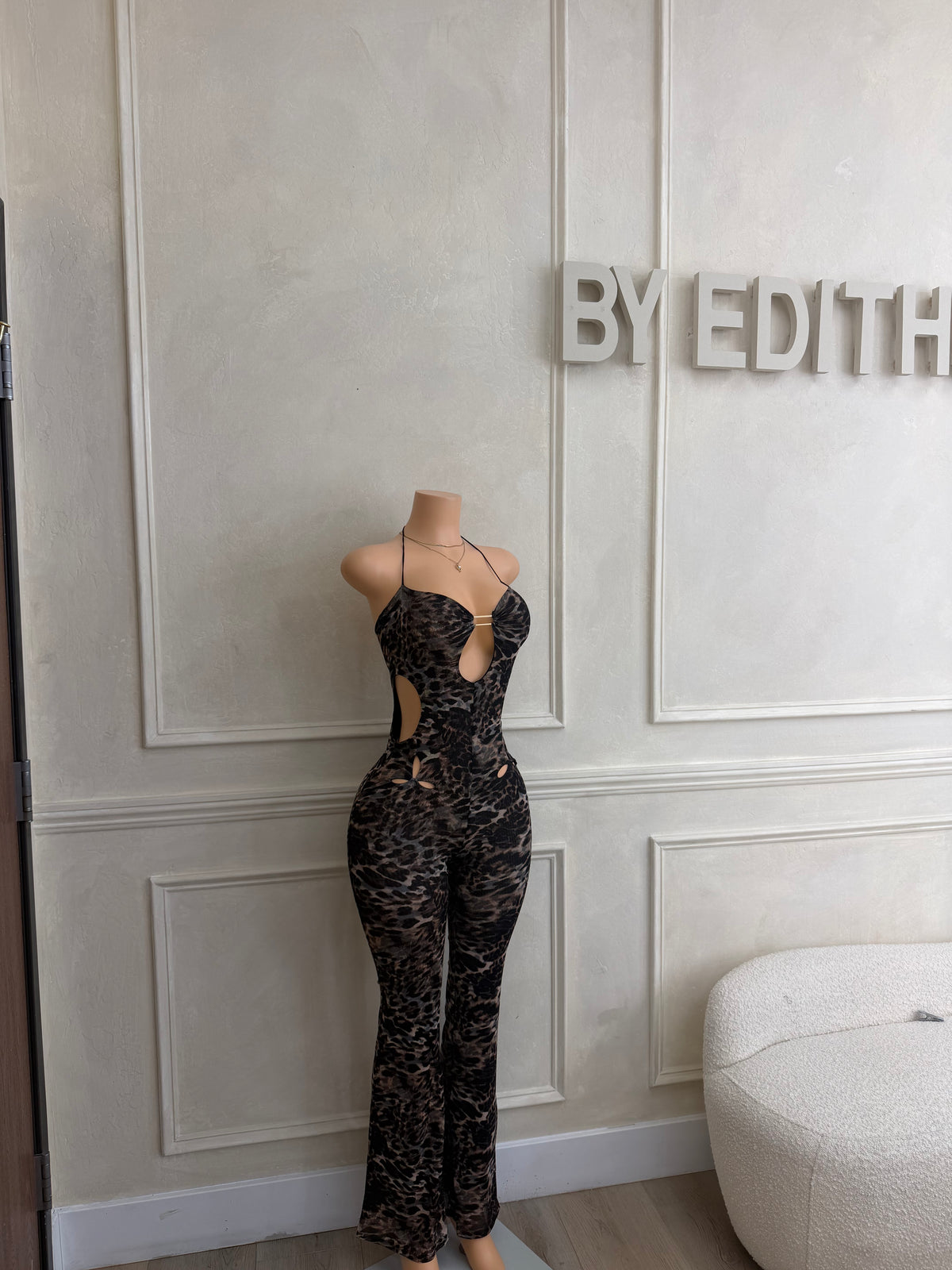 Leopard jumpsuit