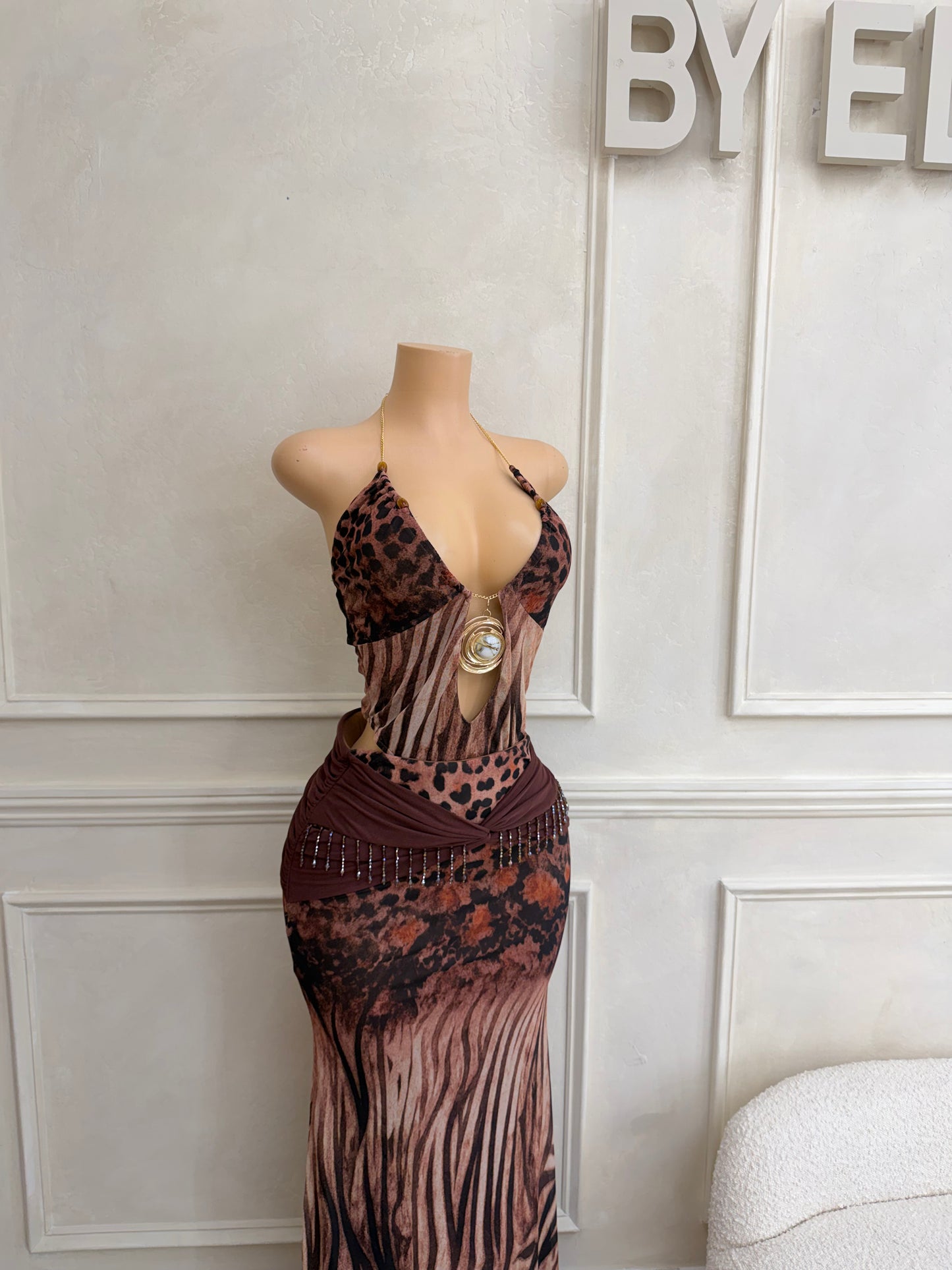 Wild instinct maxi dress