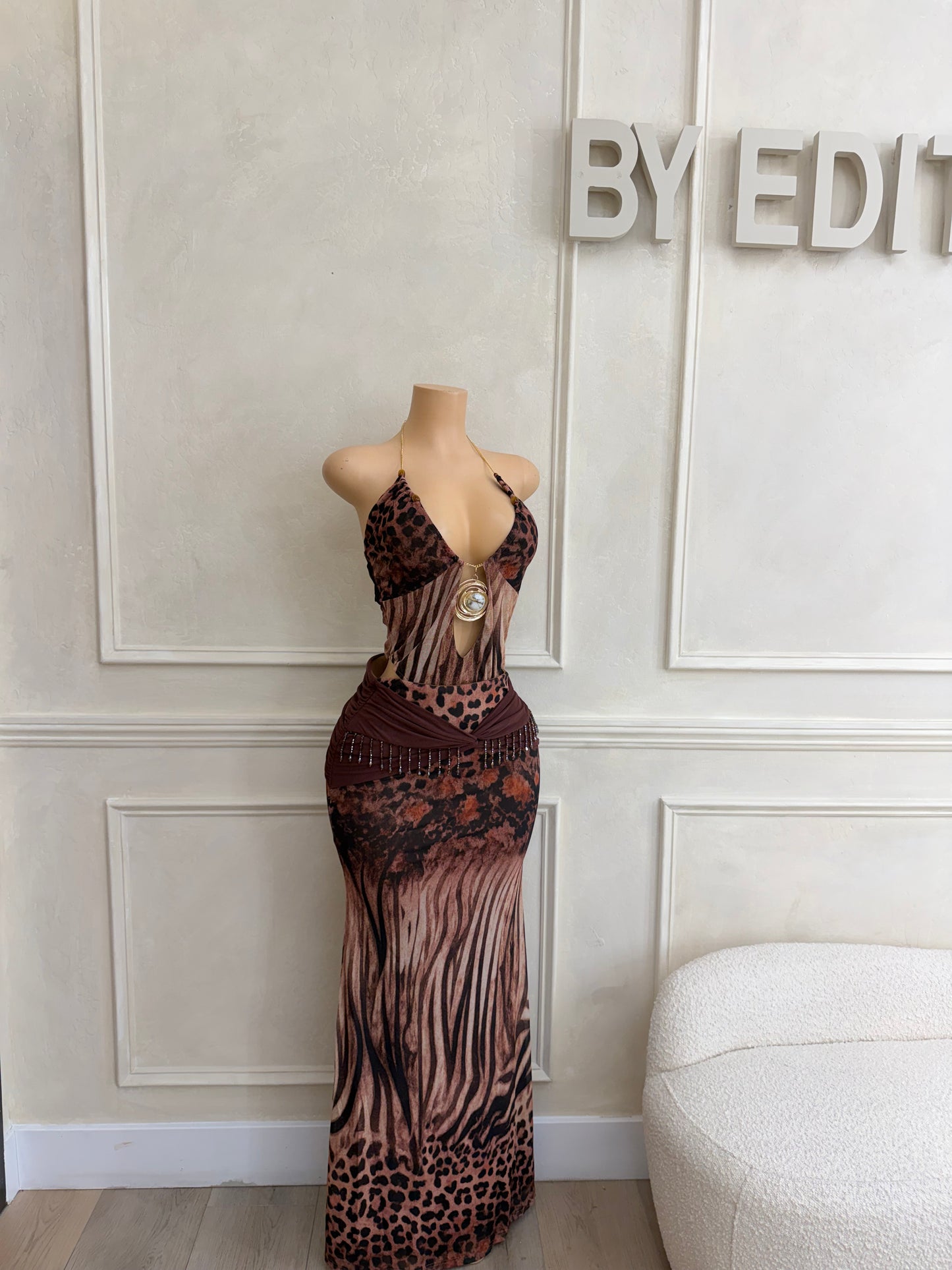 Wild instinct maxi dress