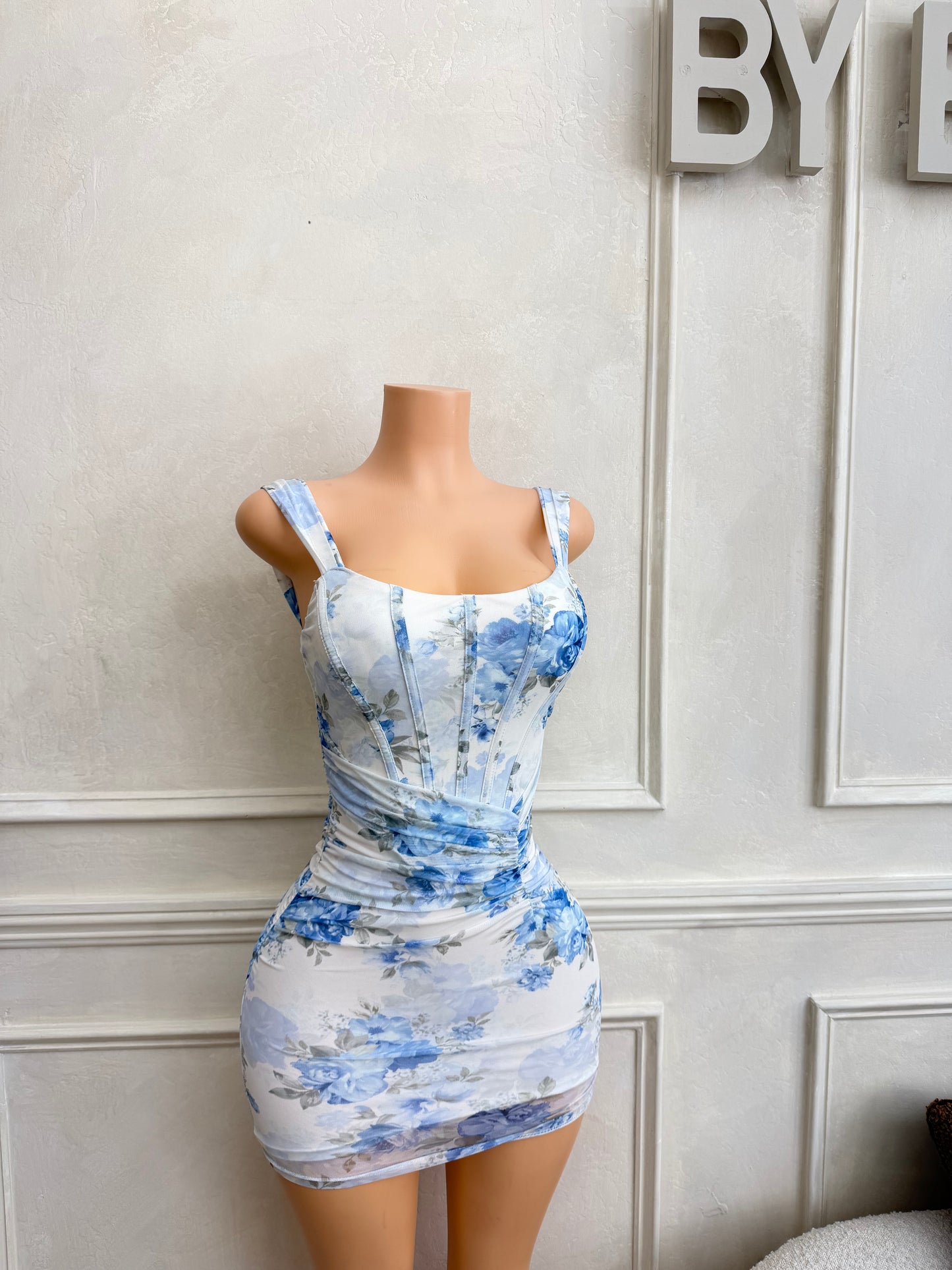 Floral corset dress